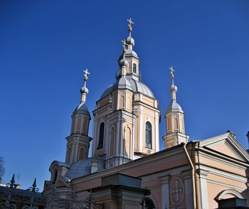 Kyrka i St Petersburg